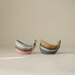 mushie Whale Bath Stackers Floating Toy (Retro) | Made in Denmark