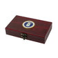 Military Gift Shop US Air Force Playing Cards & Dice in Keepsake Box - USAF Rank Insignia Cards | Air Force Card Set