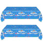 SHONHONG 2pcs Cartoon Blue Party Tablecloth 42 * 71inch,Cute Cartoon Theme Birthday Decoration Supplies