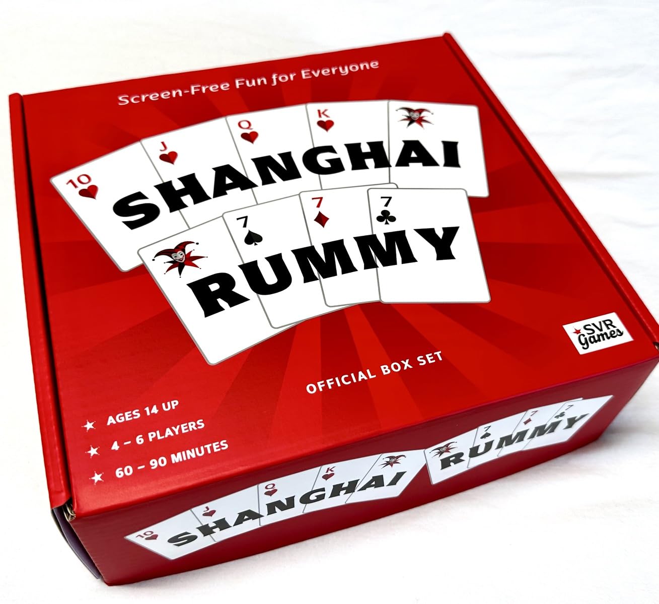 SVR Games Shanghai Rummy Card Game Complete Box Set