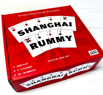 SVR Games Shanghai Rummy Card Game Complete Box Set