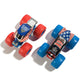 Monster Jam Grave Digger vs JCB Digatron Diecast Truck - Exclusive Red White Blue