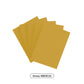 Curator® Tournament TCG Matte Sleeves - Standard Size (66x91mm) w/Black Backs - Non-PVC - “Honey” (Yellow) Palette Series - Compatible with Magic