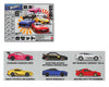 Japan Street Theme 6 Piece Set Diecast Model Cars HWV46-979A