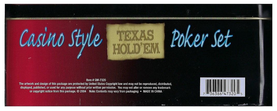 Casino Style Texas Hold'em Poker Set