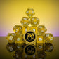 Renegade Game Studios Power Rangers RPG Dice - Yellow 8-Piece Set