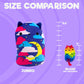 Cats vs Pickles - Jumbo - Twinkle Kitty - Super Soft and Squishy Stuffed Bean-Filled Plushies - Great for Kids, Boys, & Girls - Collect as Desk Pets
