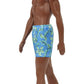 Barbie Ken Beach Doll, Black Hair, Blue Tropical Swim Trunks
