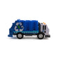Mighty Fleet Rescue Force 12" Garbage Truck Toy - Realistic Lights & Sounds, Detachable Recycling Bin, Durable Free-Wheeling Design - Ages 3+