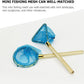 2Pcs 1/12 Miniature Fishing Nets Dollhouse Decoration Accessories, DIY Doll House Kit, Decorations