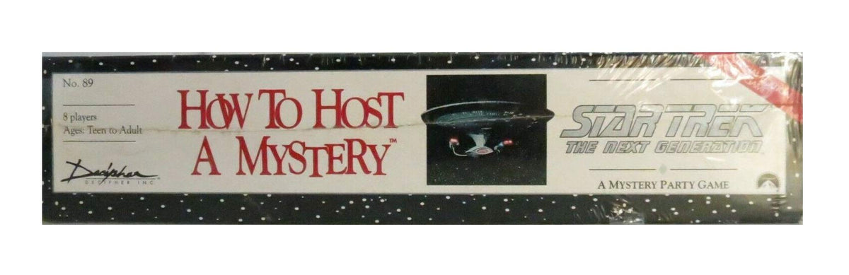Star Trek the Next Generation How to Host a Mystery