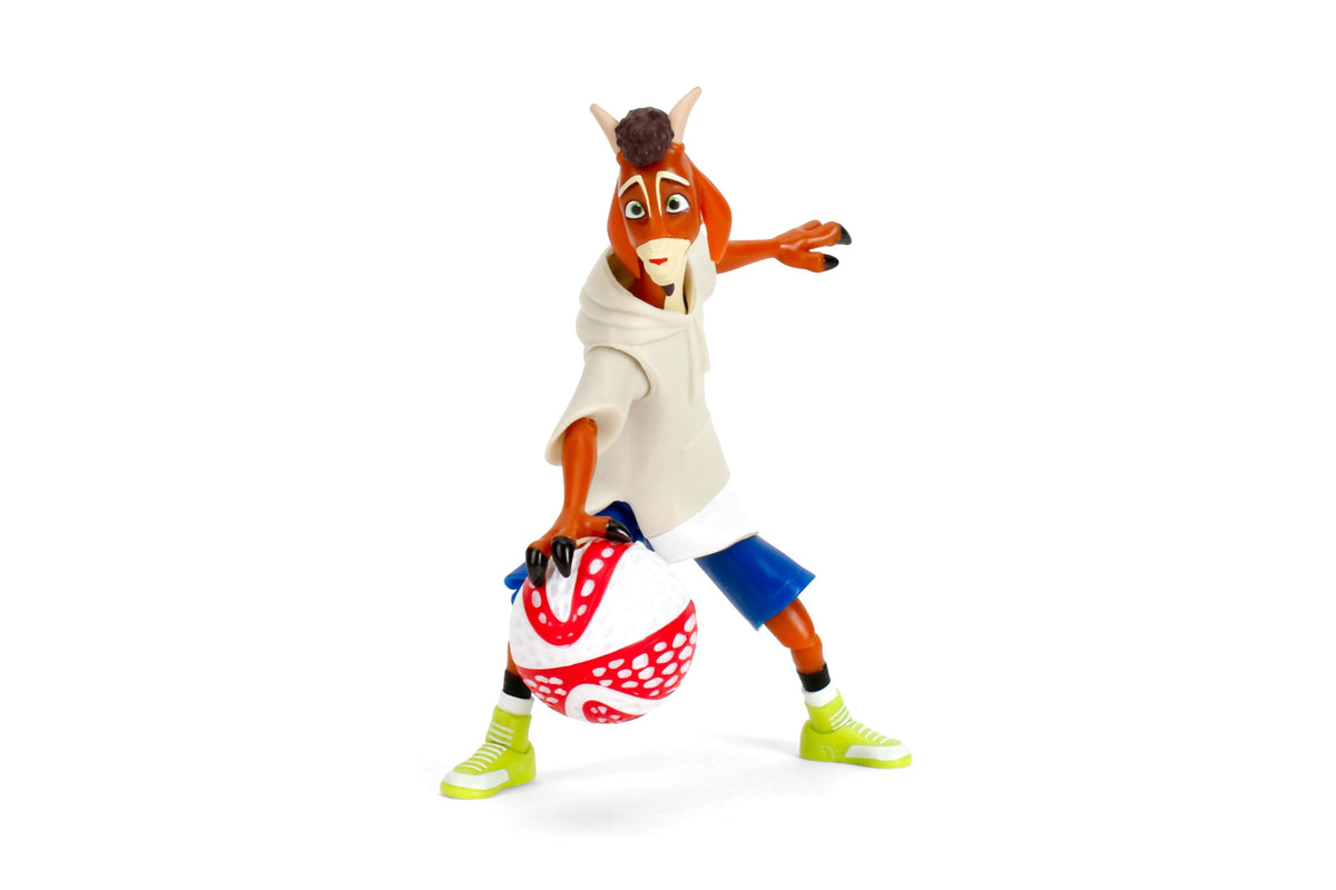 Jada Goat Will Harris (Casual Version) Action Figure - 5” Scale Collectible with Roarball Accessory 4.5” Figure Toys