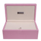 Silverman & Co. Double 9 Large Black Domino Set - Pink Case