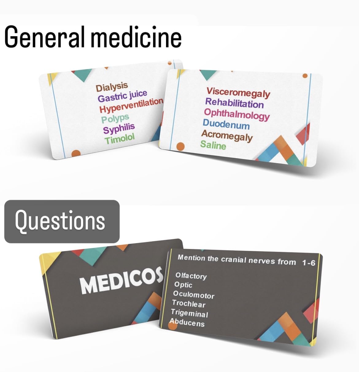 Medicos Medical Board Game for Adults & Students | Healthcare Trivia Anatomy Learning Game | Doctor, Nurse, Med School, Premed & Graduation Gift