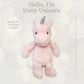 World's Softest Plush Stuffed Animal for Baby, Toddler, Kids, Adults - Adorable Toy Made from Kid-Friendly, Quality Materials - Lushee Rose Unity