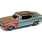 JOHNNY LIGHTNING JLSP404B 1:64 1969 CHEVROLET CHEVELLE (PROJECT IN PROGRESS) TRIPOLI TURQUOISE