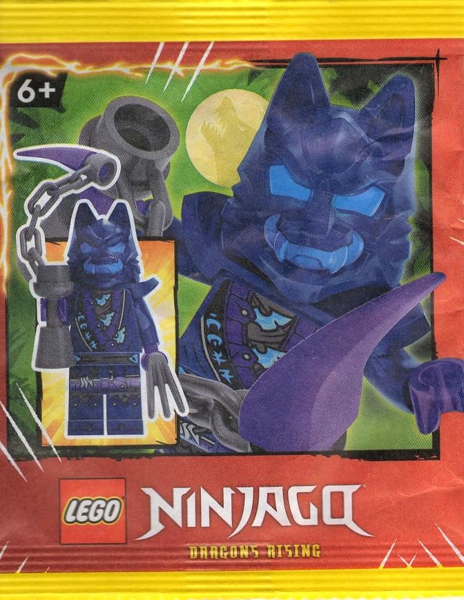 LEGO Ninjago: Wolf Mask Warrior Minifigure with Claw and Weapon