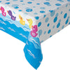 Fun Express Rubber Ducky Printed Tablecloth - Birthday Party Supplies