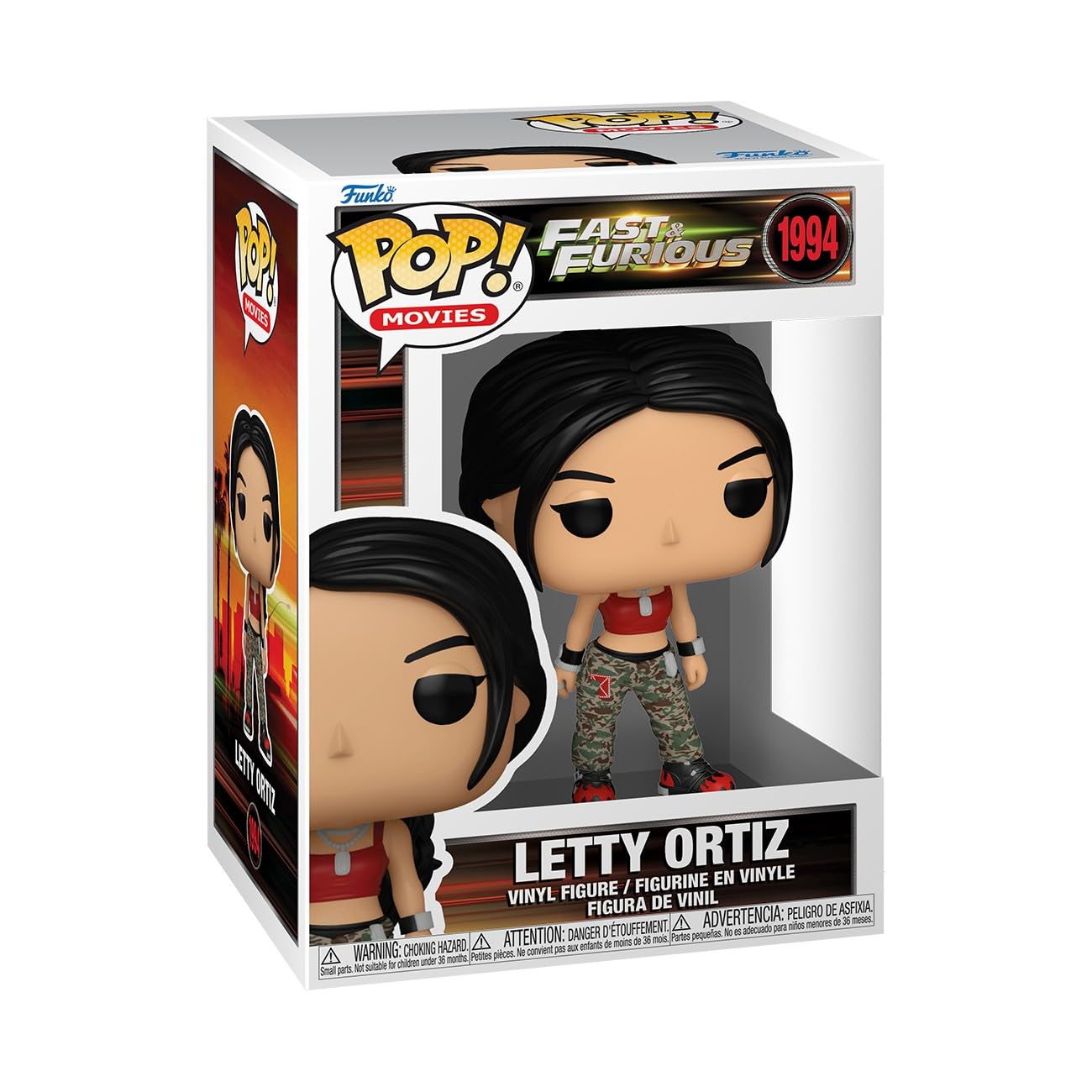 Funko Pop! Movies: Fast & Furious - Letty Ortiz - Collectable Vinyl Figure - Gift Idea - Official Merchandise - Toys for Kids & Adults - Movies Fans