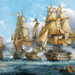 CASTORLAND 4000 Piece Jigsaw Puzzles, Naval Battle, Nautic painting, Old navy ships, Sailing ships at war, Adult Puzzle, Castorland C-400102-2