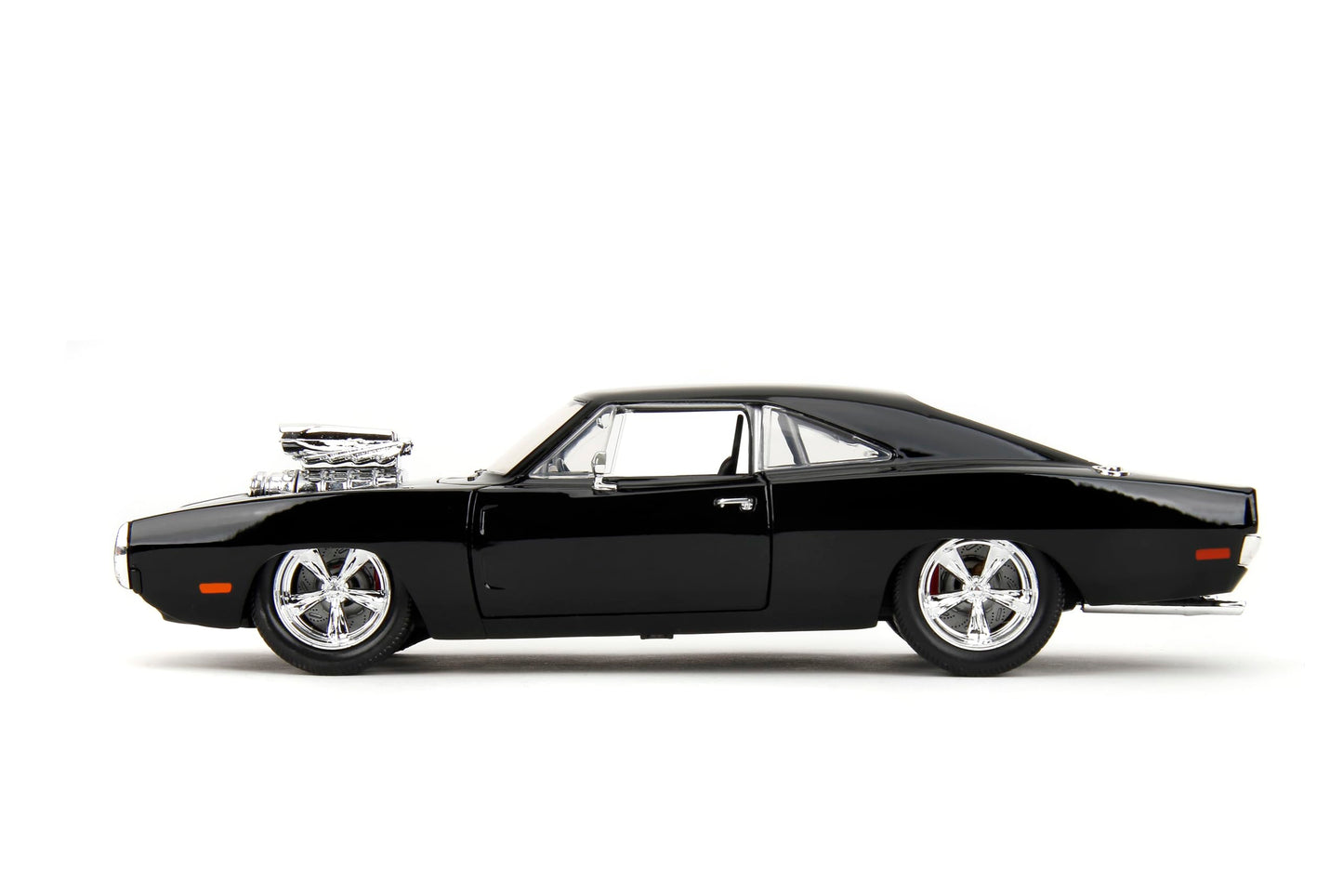 Jada Fast & Furious Dom’s 1970 Dodge Charger Diecast Model - 1:24 Scale Durable Die Cast Car - Includes Dom Figure - Perfect for Collectors and Kids