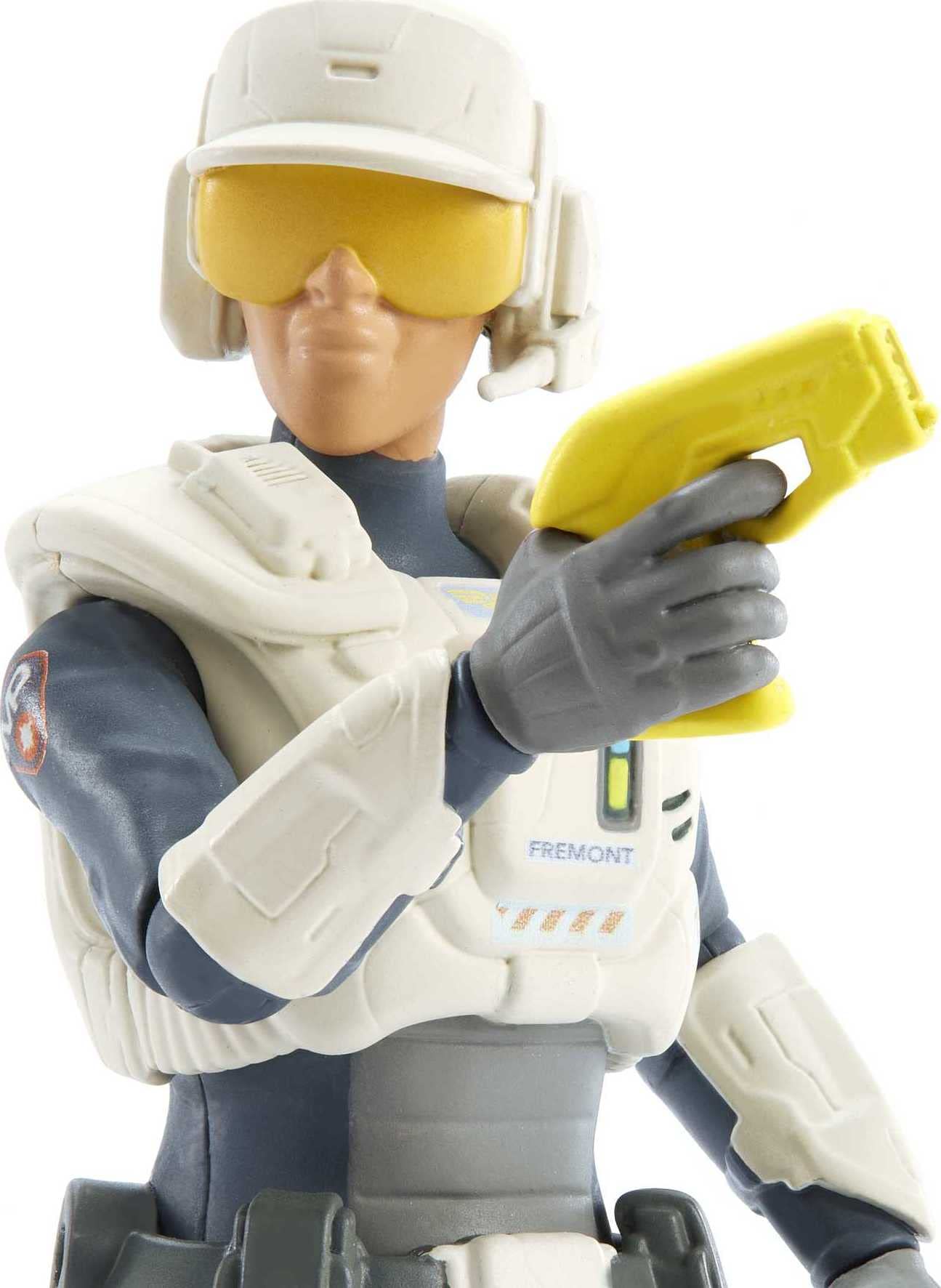 Mattel Disney and Pixar Lightyear Security Guard Fremont Action Figure, 12 Points Articulation & Movie Accessories, 5-in Scale