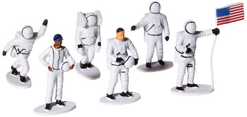 US Toy Plastic Astronaut Toy Figurines (1 Dozen), 2-1/2"