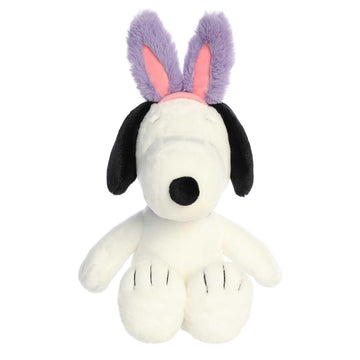 Aurora Timeless Peanuts Snoopy Stuffed Animal - Classic Characters - Lasting Memories - with Bunny Ears 11 Inches