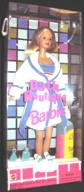 1998 Bath Boutique Barbie Doll with Bubble Bath