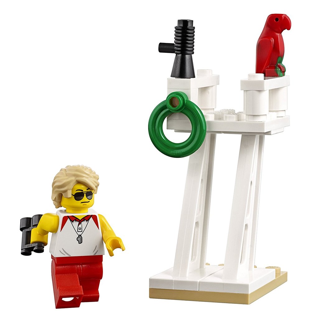 LEGO City Town People Pack - Fun at The Beach 60153 Building Kit (169 Piece)