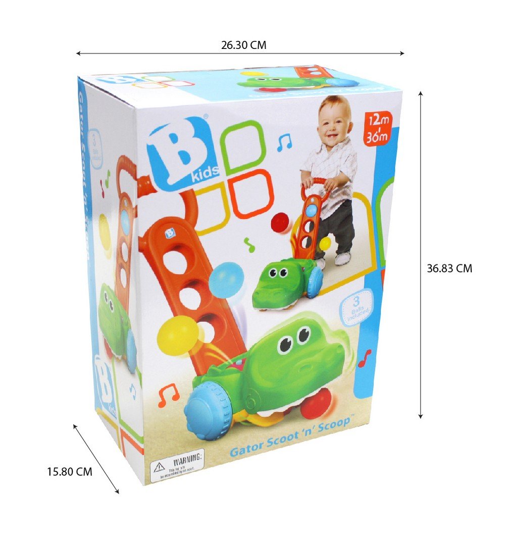 Infantino Bkids Chomping Gator Scoot N' Scoop