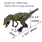 Ailejia Big Allosaurus Jurassic Dinosaurs Toys Solid Educational Dinosaurs Park Model for Children Gift Dinosaur (Allosaurus)
