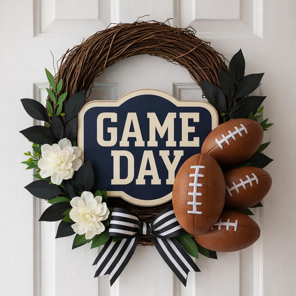 GiftExpress 6-Pack 6" Foam Football Stress Balls, Sport Balls, Decoration Party Favor, Football Themed Party Supplies