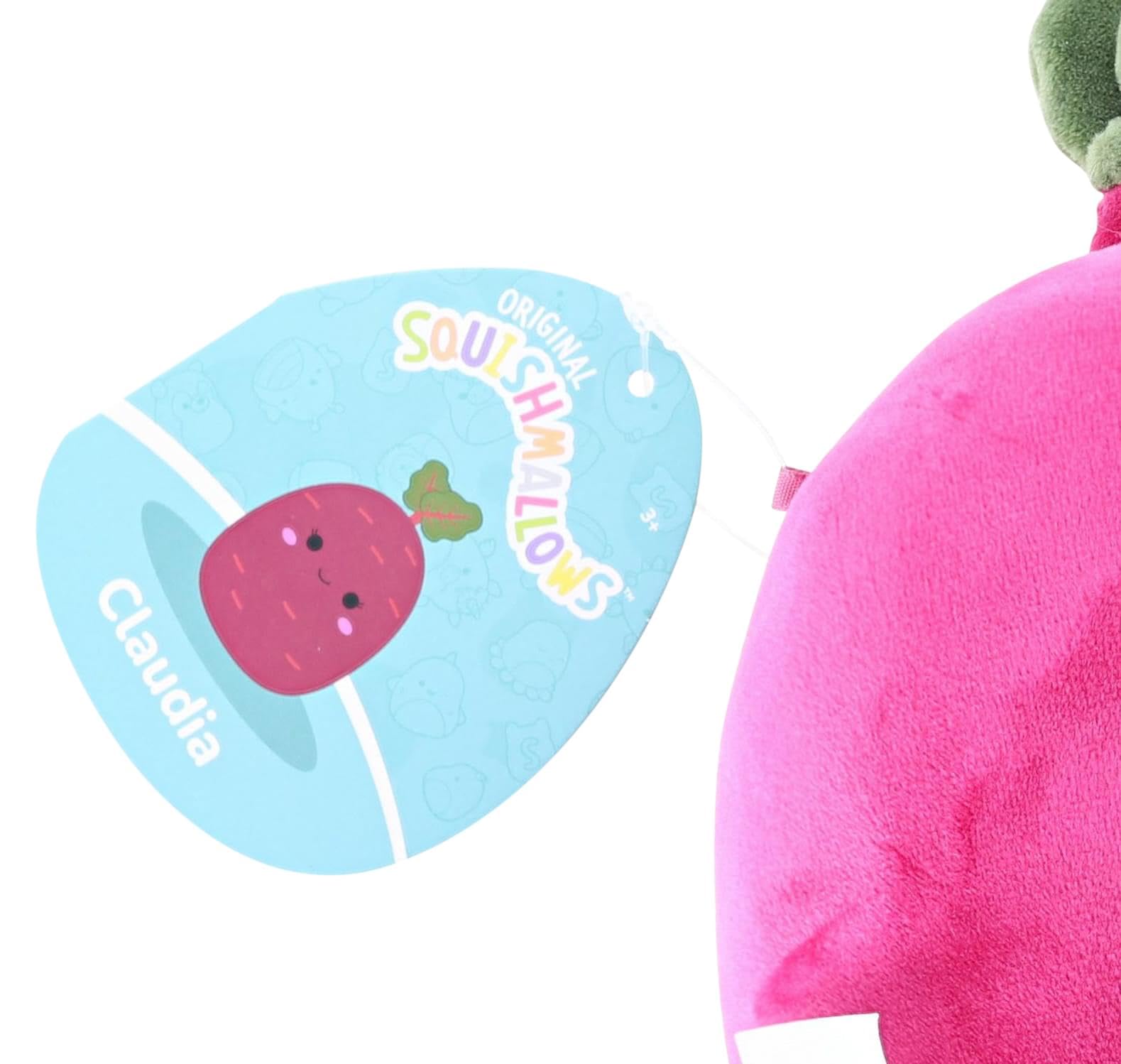 Squishmallow 5 Inch Veggie Plush | Claudia the Purple Beet