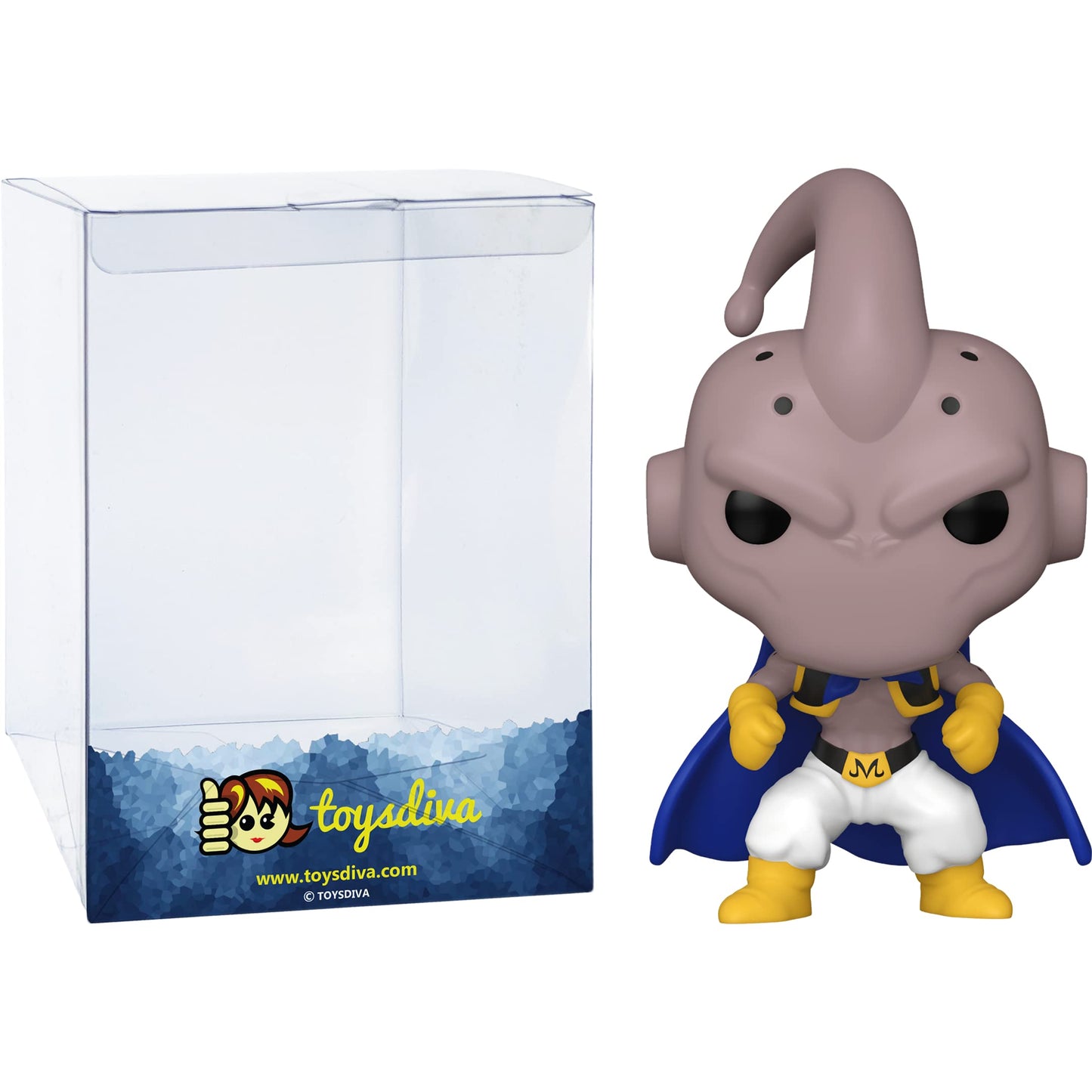 M a j i n B u u [Evil]: Fun ko P o p ! Animation Vinyl Figurine Bundle with 1 Compatible 'ToysDiva' Graphic Protector (864-48610 - B)