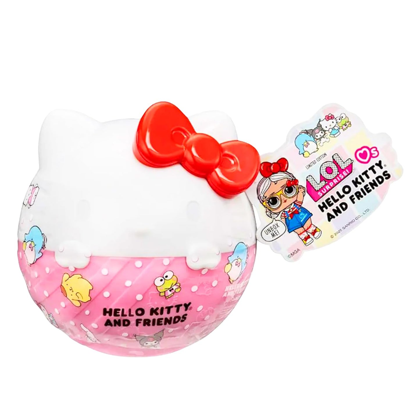 LOL Surprise Hello Kitty Doll Set for Girls - Bundle Includes LOL Surprise Mini Doll with Hello Kitty Accessories, Plus Stickers, More | LOL Surprise