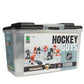 Kaskey Kids NHL Hockey Guys, Penguins vs. Flyers, 27 Pieces in Each Set, Includes 2 Teams, Accessories, and Travel Storage Case, Nostalgic Sports