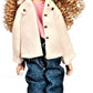 Aztec Imports, Inc. Dollhouse Miniature Doll Female, Modern Outfit, Porcelain #G7636