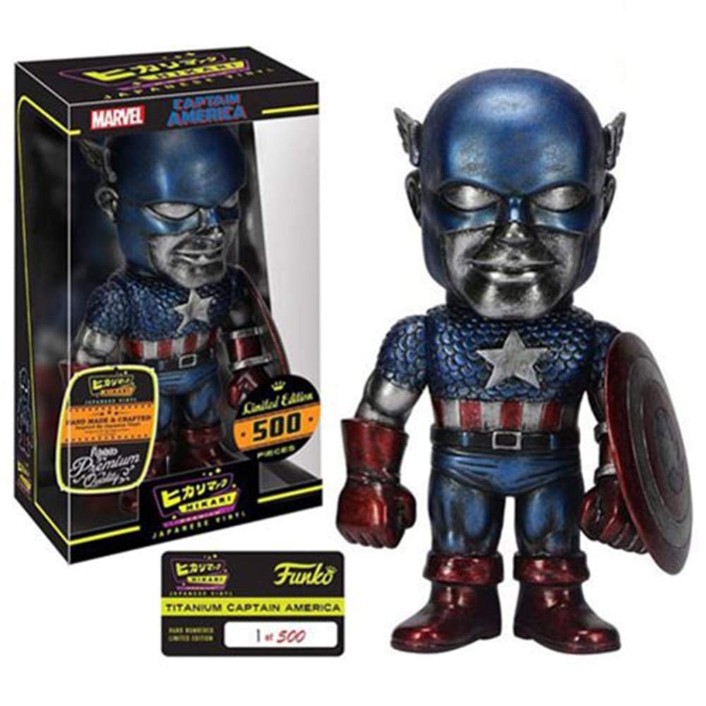 Funko Hikari Titanium Captain America 9-inch Vinyl Figure