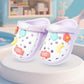 Fashion Doll Shoes for lububu, Cute Accessories for 4-7in Dolls, Purple