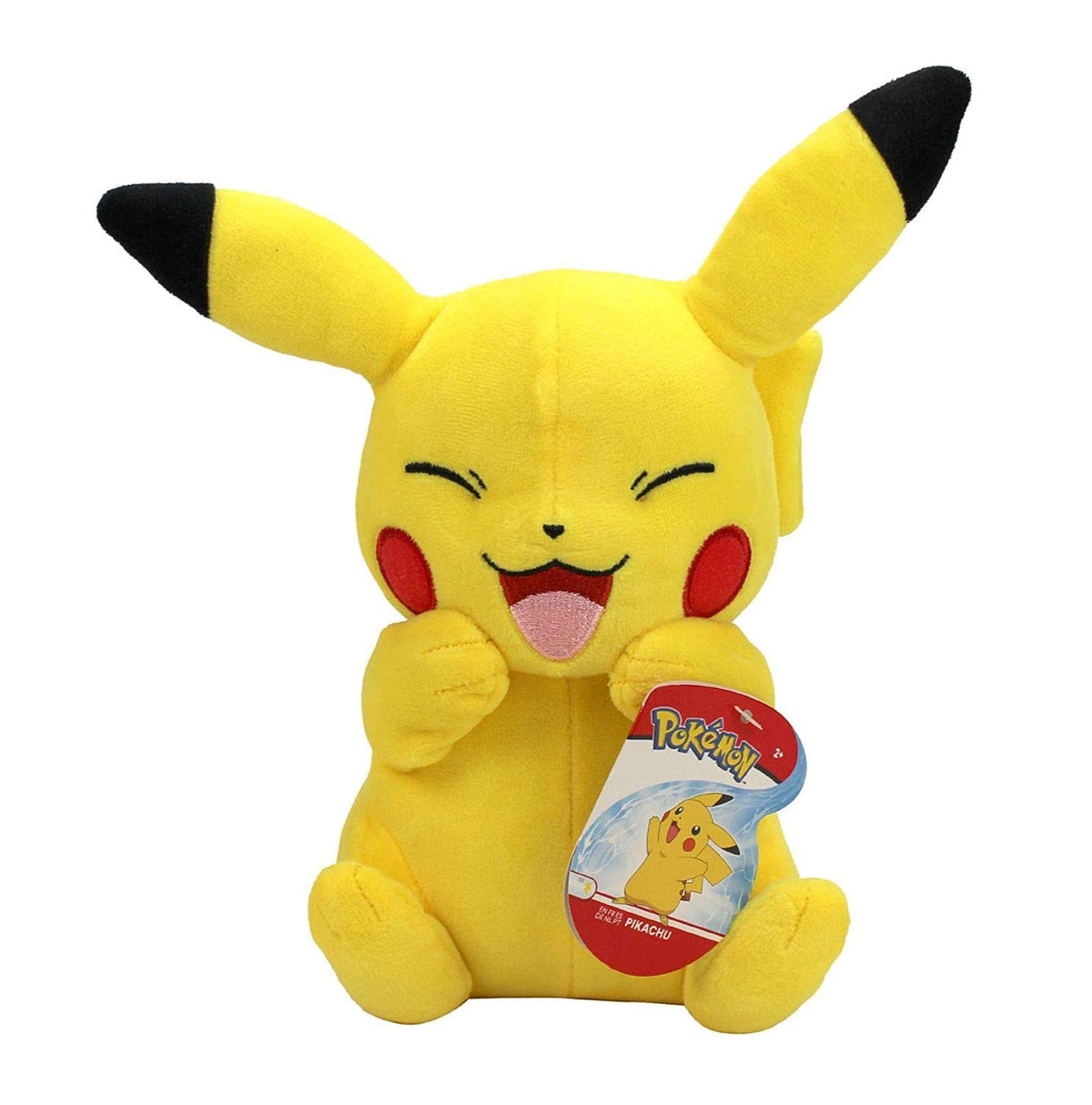 PoKéMoN Pokemon Plush BO36766, Pikachu #5 Plush Toy (20 cm), Realistic, Super Soft, Lifelike Plush Toy for Cuddling and Loving