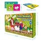 LithoConcepts Double-Side Dominoes Games,Animal Dominoes for Kids Ages 4-8,Super Fun Family Game,Make A Great Gift for Preschool,Educational Toys