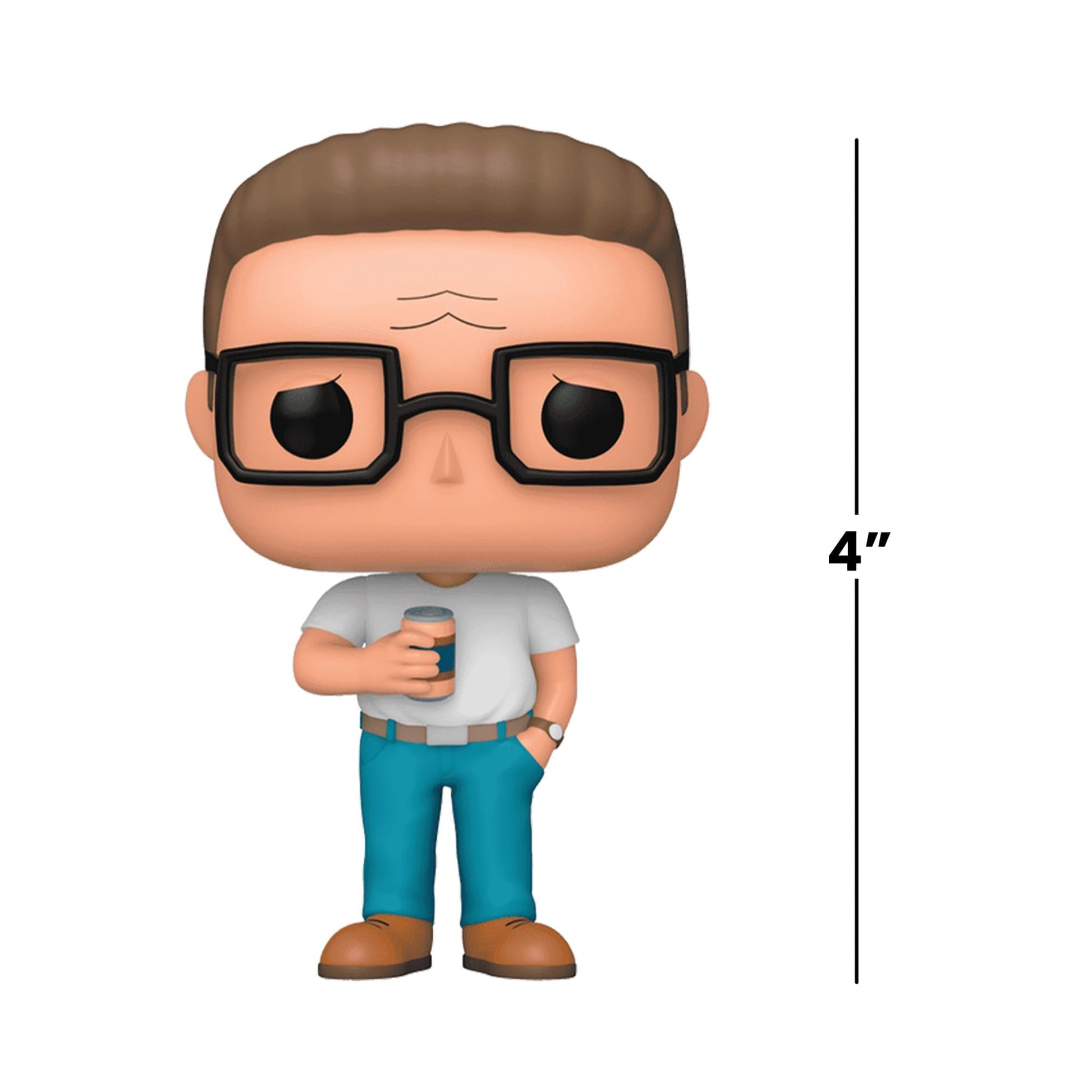 Funko Pop! TV: King of The Hill - Hank Hill - Collectable Vinyl Figure - Gift Idea - Official Merchandise - Toys for Kids & Adults - Cartoons Fans