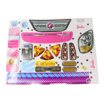 Barbie Replacement Parts Camper Playset - FBR34 ~ Replacement Labels / Stickers ~ Set B