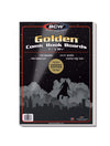 BCW Golden Age Comic Backing Boards - 100 Pack | Certified Acid-Free Comic Book Storage | 7 1/2 x 10 1/2 Inch Dimensions | Archival-Quality Boards