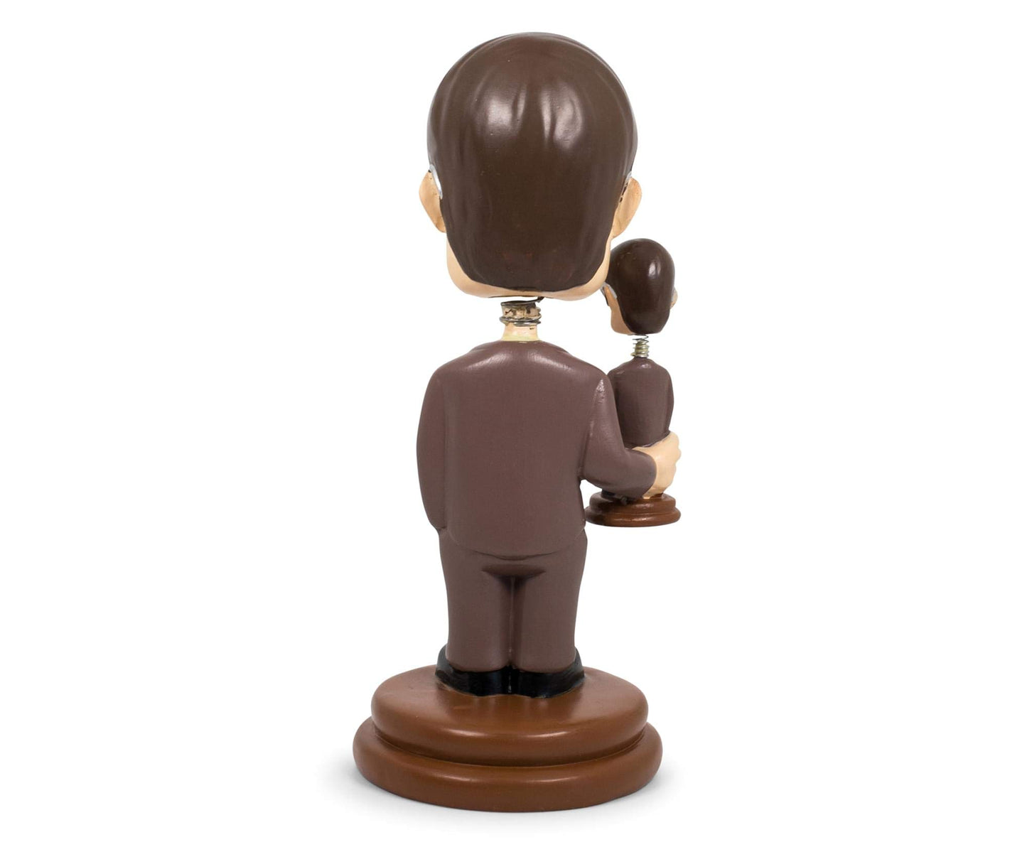 Surreal Entertainment The Office Double Dwight Resin Bobblehead | Collectible Action Figure Statue, Desk Toy Accessories | Novelty Gifts for Home