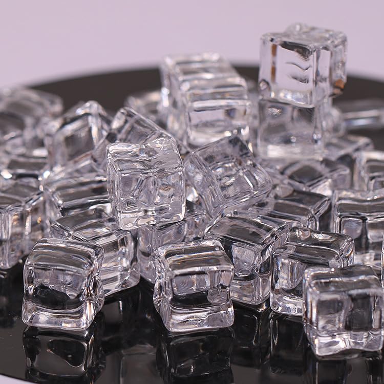 WsjiaboFux A Pack of White1 Dollhouse Ice Cube 1/12 Miniature Ice Cubes Dollhouse Decoration Accessories Dollhouse Accessories