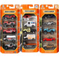 Matchbox Set of 15 Toy Cars and Trucks with 3 Themed 5-Packs of 1:64 Scale Die-Cast Vehicles (Styles Will Vary) Bundle