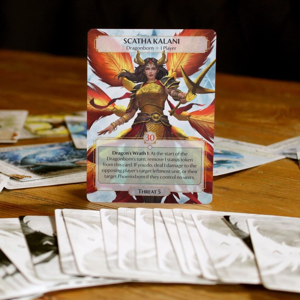 Ashes Ascendancy Starter Set by Plaid Hat Games | Ages 14+ | 1-2 Players | 30-60 Minute Playing Time | Strategic Fantasy Card & Dice Battle Game