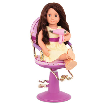 Our Generation - BD37978Z Barber Chair with Gold Hearts